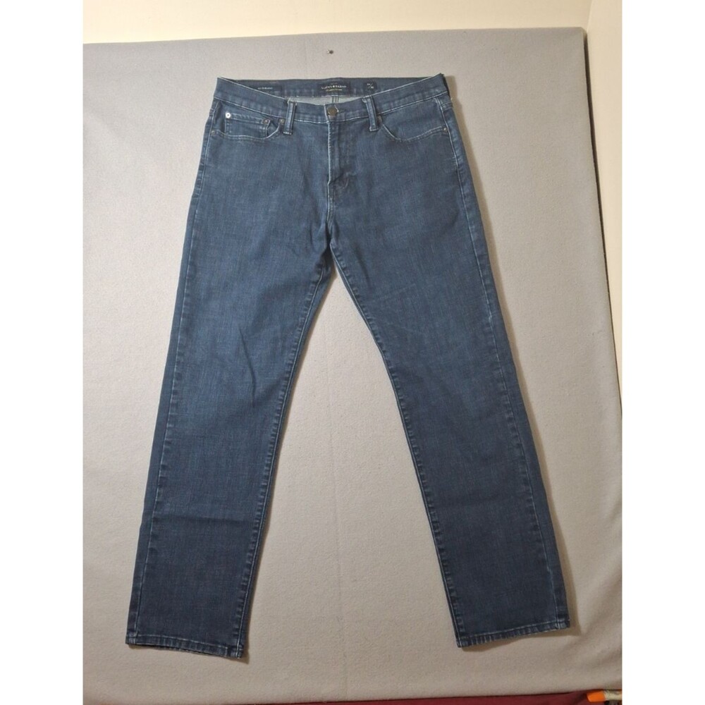 Lucky Brand 221 Men’s Denim Jeans Size 34x32 Blue Dark Wash Straight Leg
